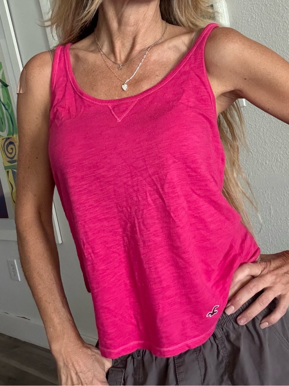 Hollister Fuchsia Women’s Tank Top